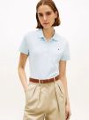 Polo manica corta Tommy Hilfiger - cielo