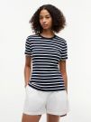 T-shirt manica corta Tommy Hilfiger - blu bianco