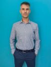 Camicia manica lunga Bottega Artigiana - bianco azzurro