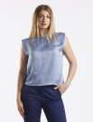 Camicia manica corta Kocca - azzurro