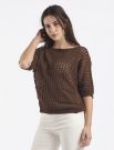 Maglia manica lunga Kocca - marrone