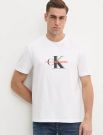 T-shirt manica corta Calvin Klein - white