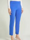 Pantalone curvy Luisa Viola - azzurro