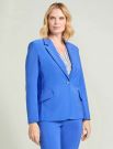 Giacca curvy Luisa Viola - azzurro