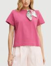 T-shirt manica corta Emme - glicine