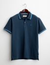 Polo manica corta Fred Mello - blue