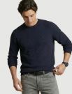 Maglia manica lunga casual Fynch-hatton - blu