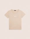 T-shirt manica corta sportiva Freddy - crema