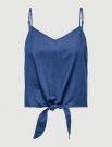 Top Only - medium blue denim