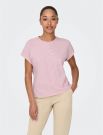 T-shirt manica corta Jdy - rosso