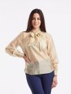 Camicia manica lunga giovane Artigli - avorio