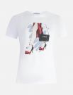 T-shirt manica corta Artigli - bianco