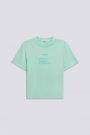 T-shirt manica corta Gas - verde acqua