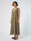 Abito curvy Persona - kaki