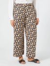 Pantalone curvy Persona Now - nero marrone