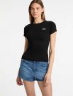 T-shirt manica corta Guess Jeans - nero
