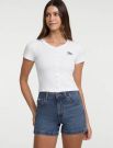 T-shirt manica corta Guess Jeans - bianco