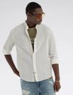 Camicia manica lunga casual Gas - bianco