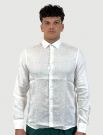 Camicia manica lunga lino Sseinse - bianco