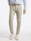 Pantalone casual Seinse - gesso