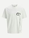 T-shirt manica corta Jack & Jones - cloud dancer