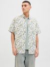 Camicia manica corta casual Jack & Jones - cloud dancer