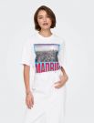 T-shirt manica corta Only - bright white