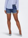 Pantalone corto Only - medium blue denim