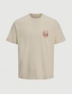 T-shirt manica corta Jack & Jones - white