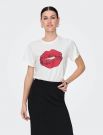 T-shirt manica corta Jdy - cloud dancer