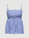 Top Only - azzurro