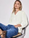 Camicia manica lunga Street One - bianco