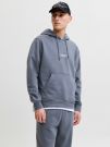 Maglia in felpa cappuccio Jack & Jones - blu grigio