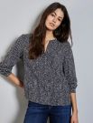 Camicia manica lunga Street One - deep blue