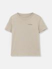T-shirt manica corta Calvin Klein - sabbia