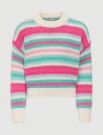 Pullover manica lunga Only - panna azzurro