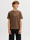 T-shirt manica corta Jack & Jones - marrone