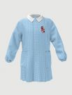 Grembiule asilo Siggi - bianco azzurro