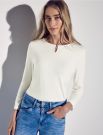 Maglia manica lunga Street One - bianco
