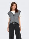 Pullover senza maniche Jdy - medium grey melange