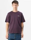 T-shirt manica corta Jack & Jones - prugna