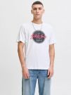 T-shirt manica corta Jack & Jones - white