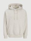 Maglia in felpa cappuccio Jack & Jones - white melange