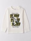 T-shirt manica lunga I Do - panna