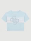 T-shirt manica corta Guess - celeste