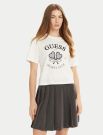 T-shirt manica corta sportiva Guess - white