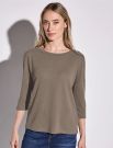 Maglia manica lunga Street One - brown stone