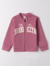 Maglia in felpa aperta I Do - rosa scuro