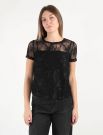 Camicia manica corta Pennypink - nero