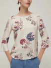 Maglia manica lunga Pennypink - fantasia fiore